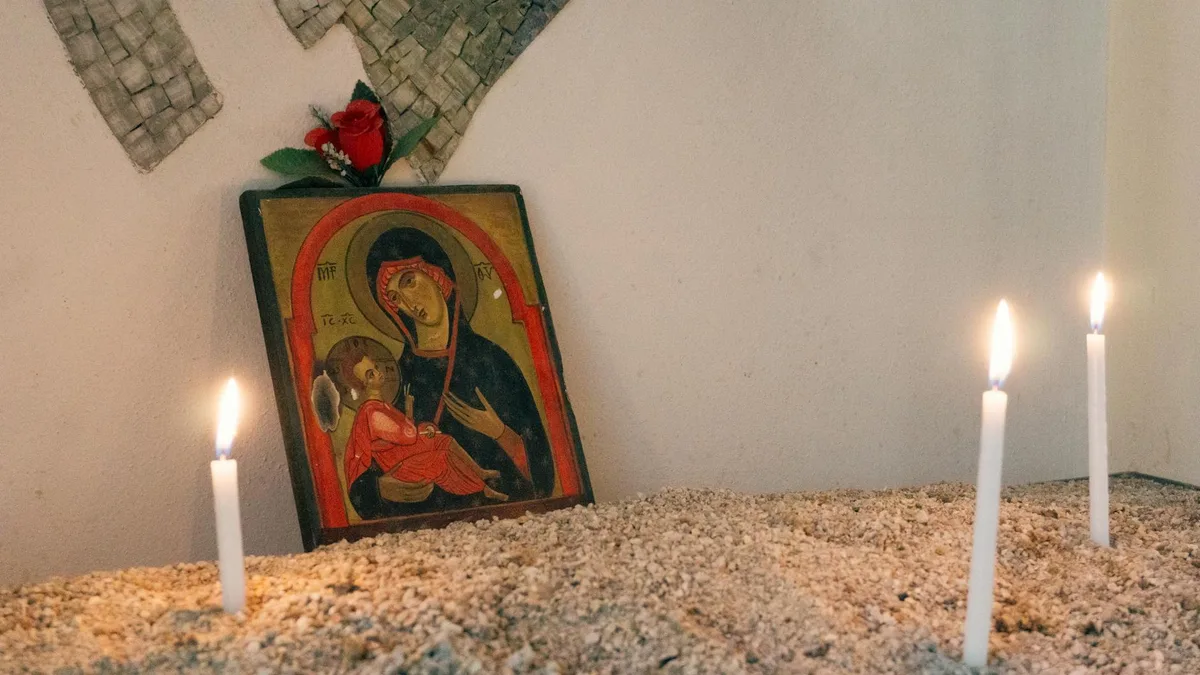 Lakshmi Puja thali with diya and flowers